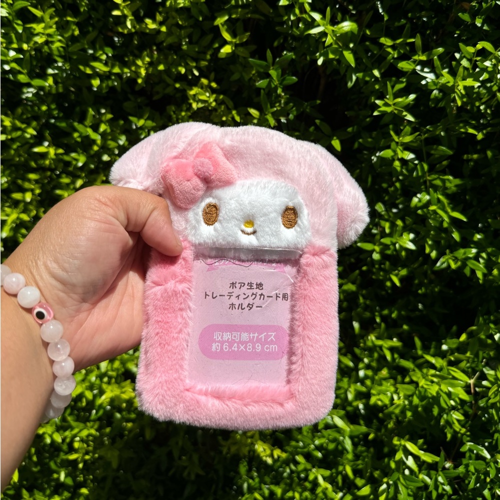 My Melody Plush ID Card Holder